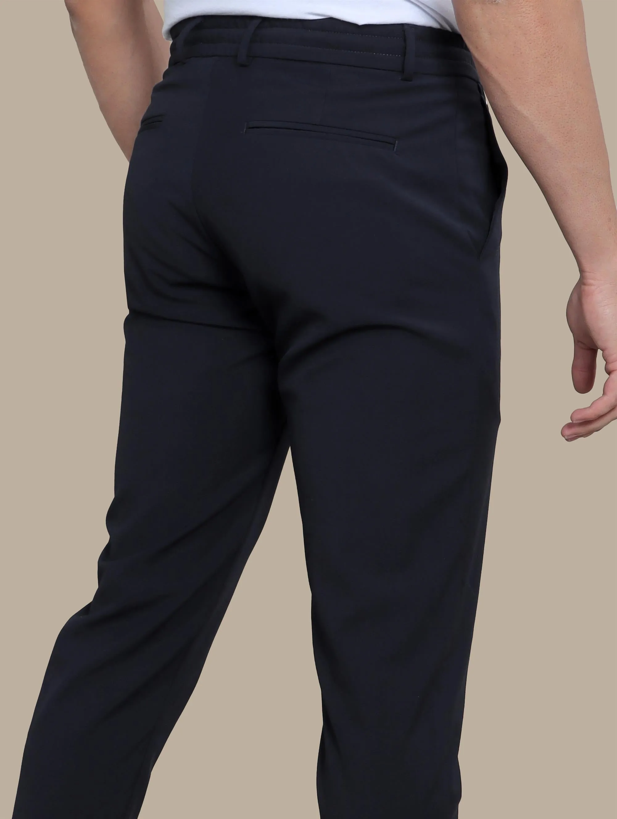 Jogger Basic With Elastic Band | Navy