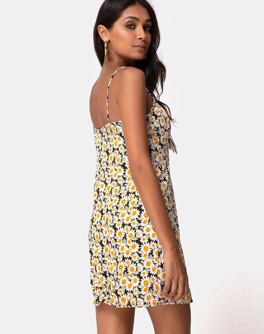 Kumala Slip Dress in Delightful Daisy