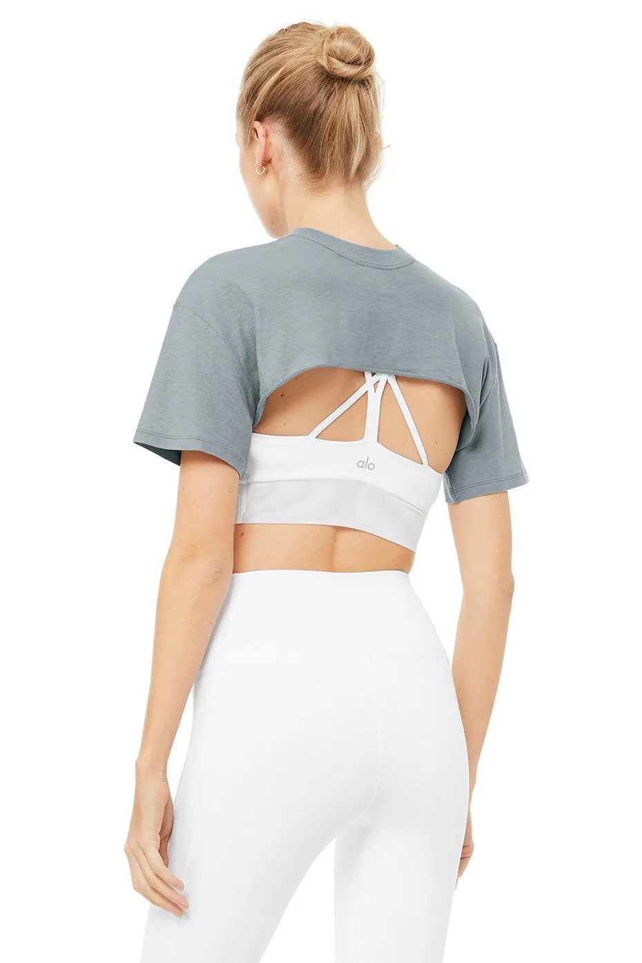 LA Amp It Up Crop Tee