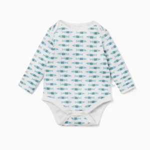 Little Fish Long Sleeve Bodysuit