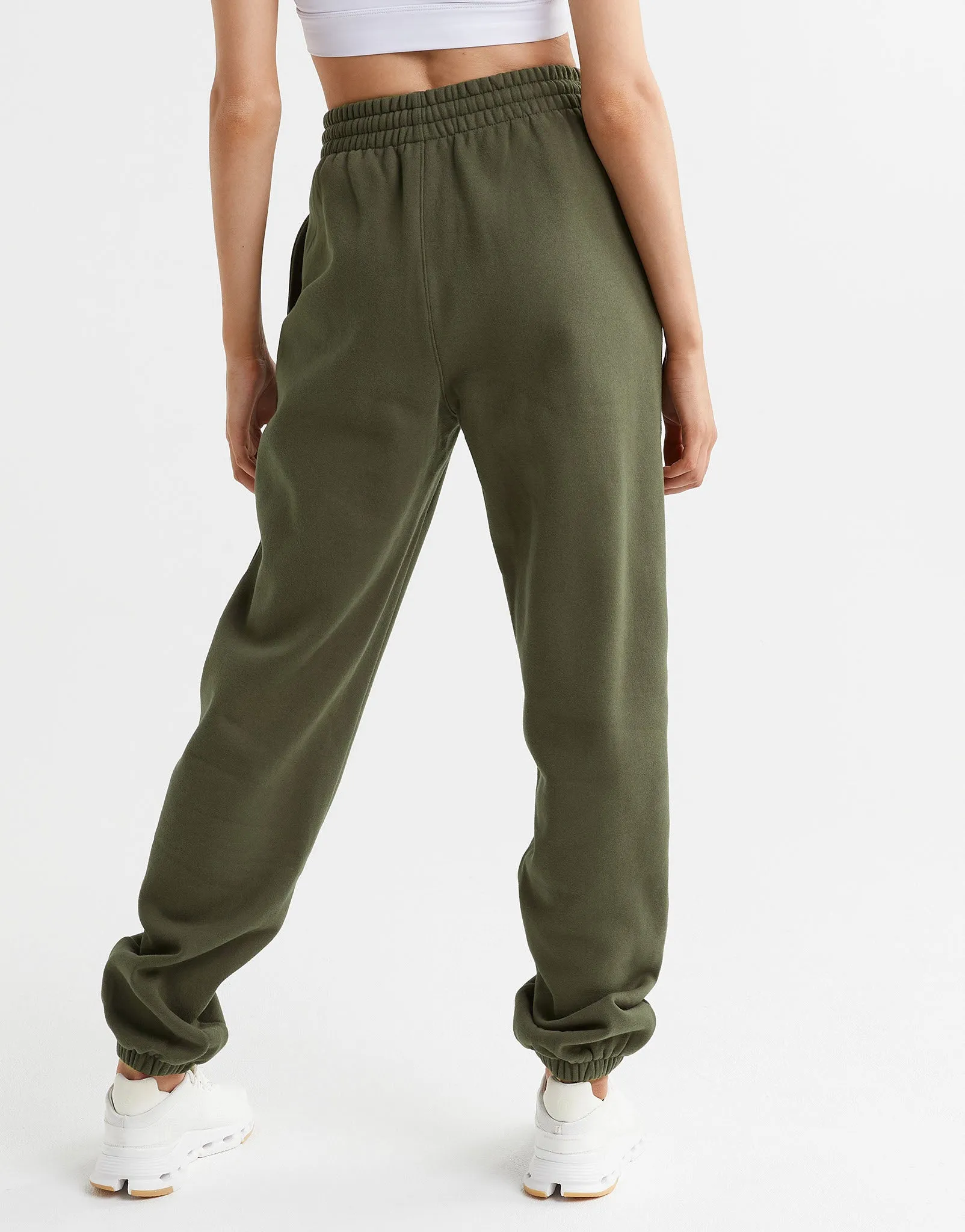 Lucy Track Pants in Olivine