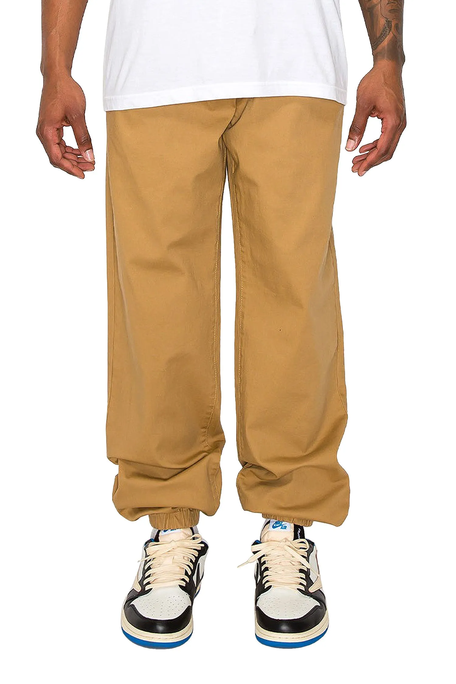 Men's Essential Baggy Fit Solid Jogger Pants