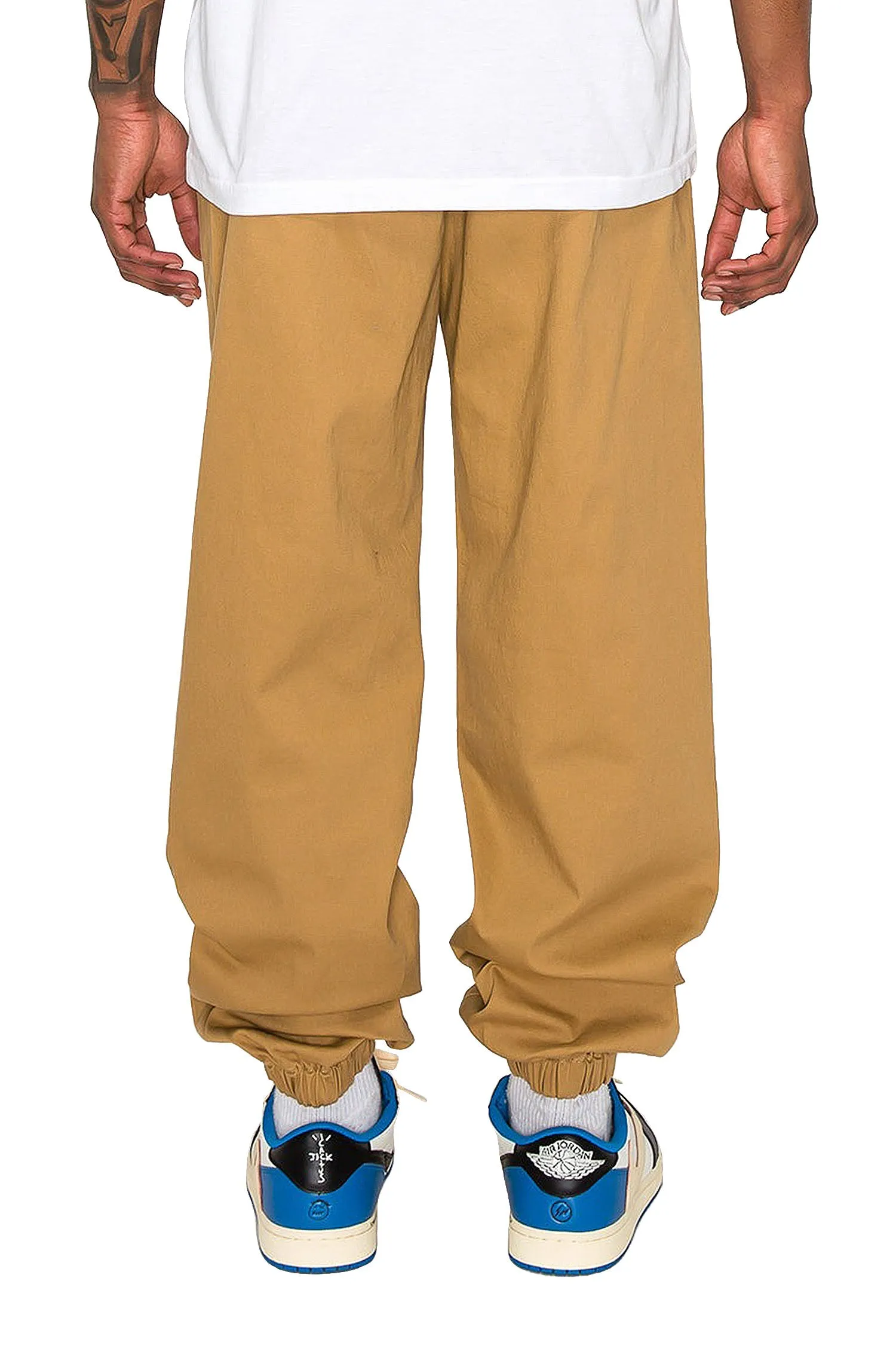 Men's Essential Baggy Fit Solid Jogger Pants