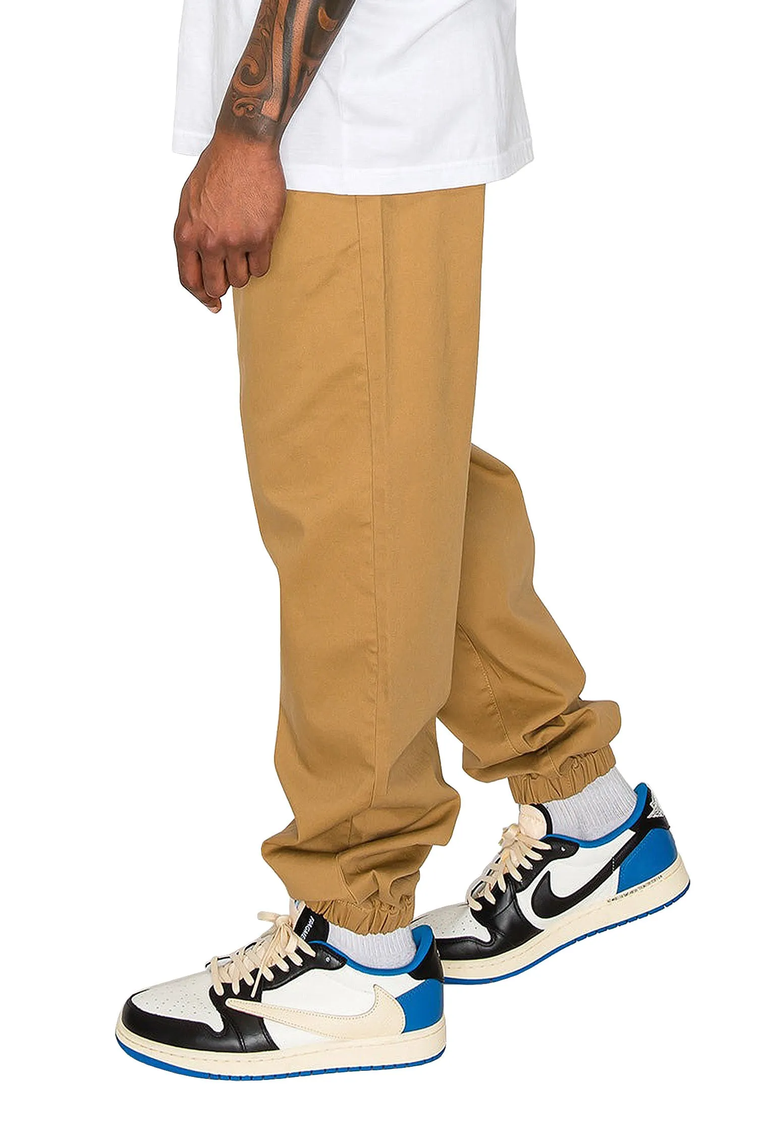 Men's Essential Baggy Fit Solid Jogger Pants