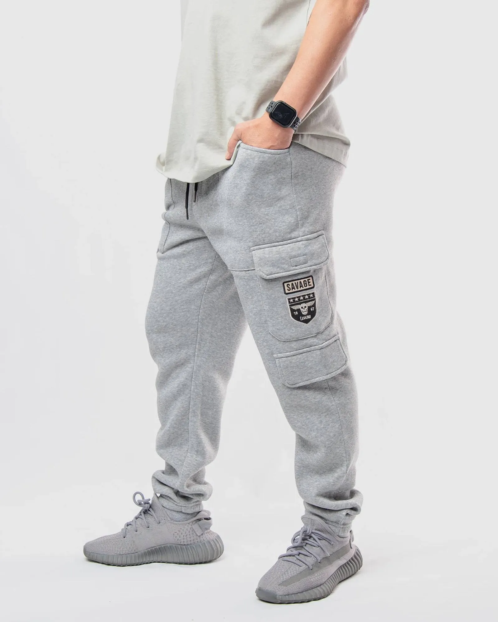 MEN'S GEDALIAH FLEECE CARGO JOGGERS