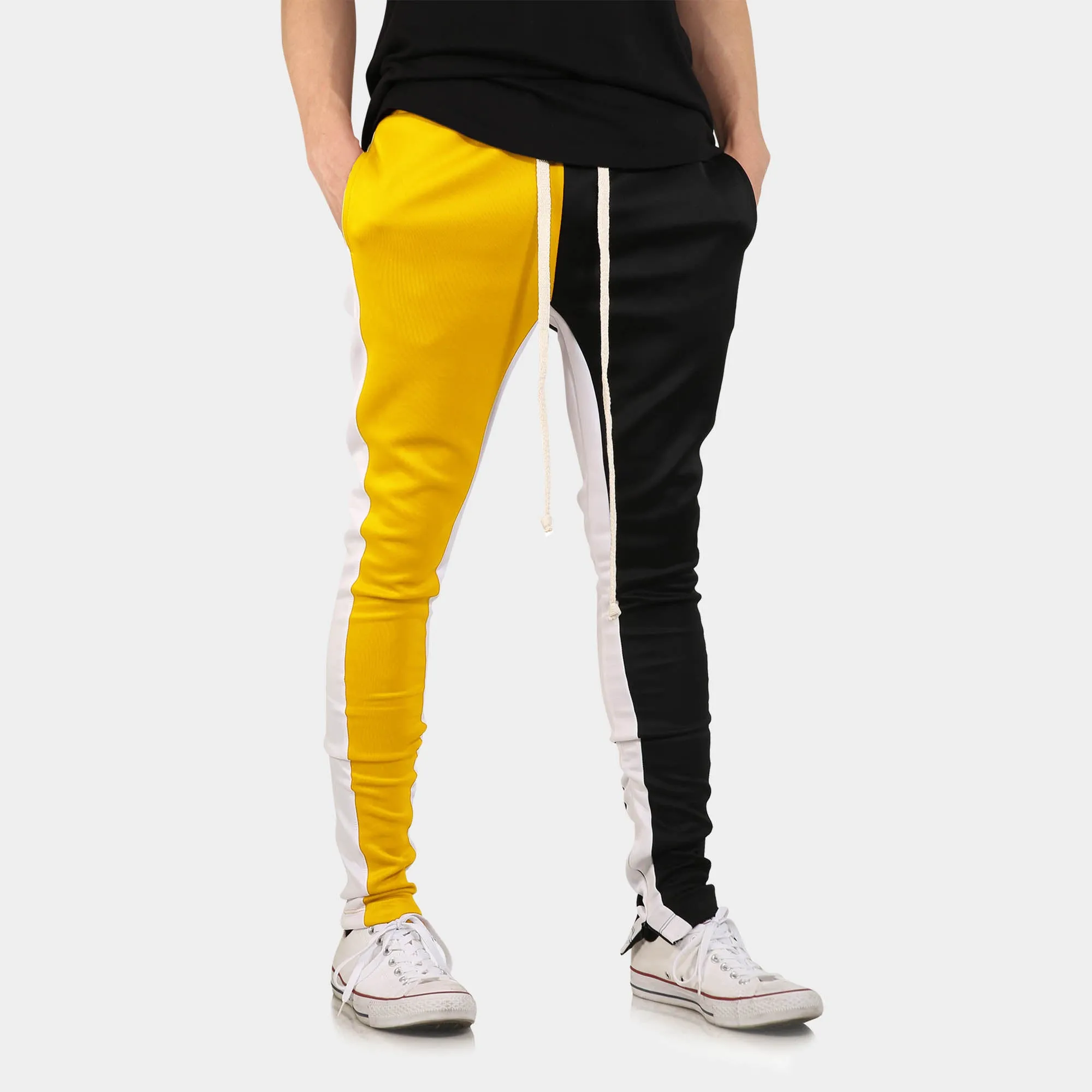 Men's Three-Tone Joggers