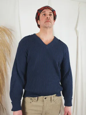 Military Ribbed Sweater