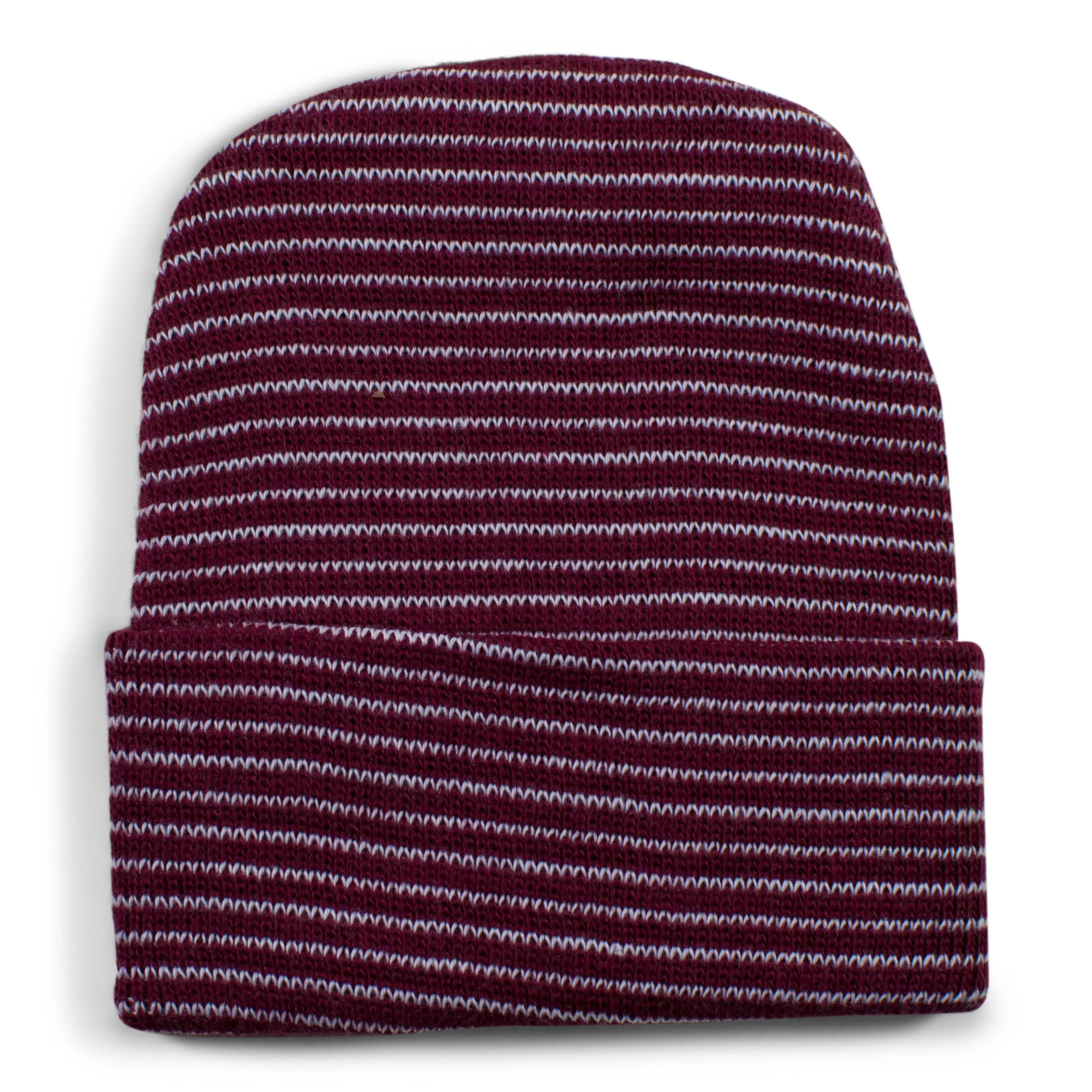 Newborn Stripe Knit Cap