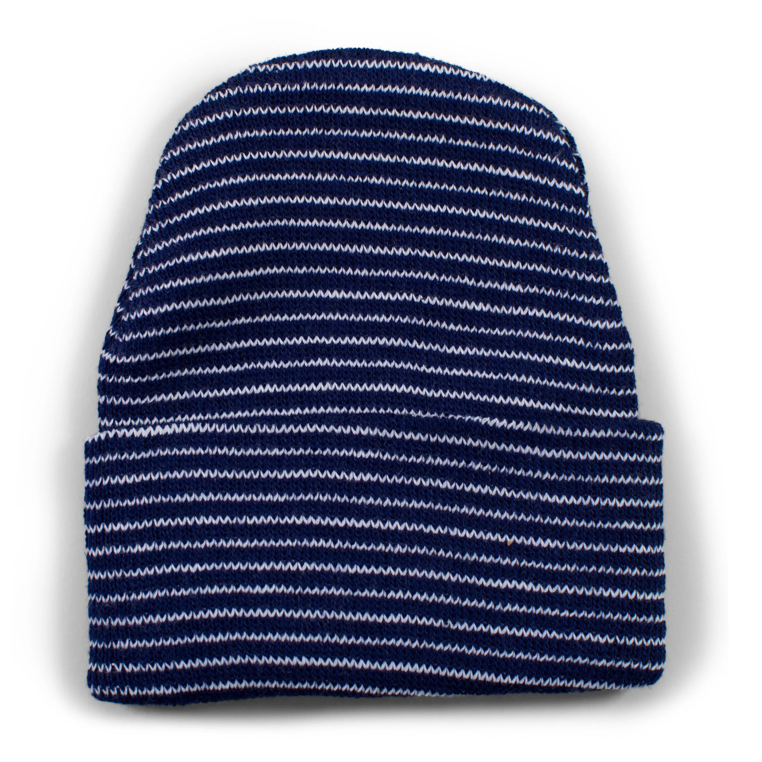 Newborn Stripe Knit Cap