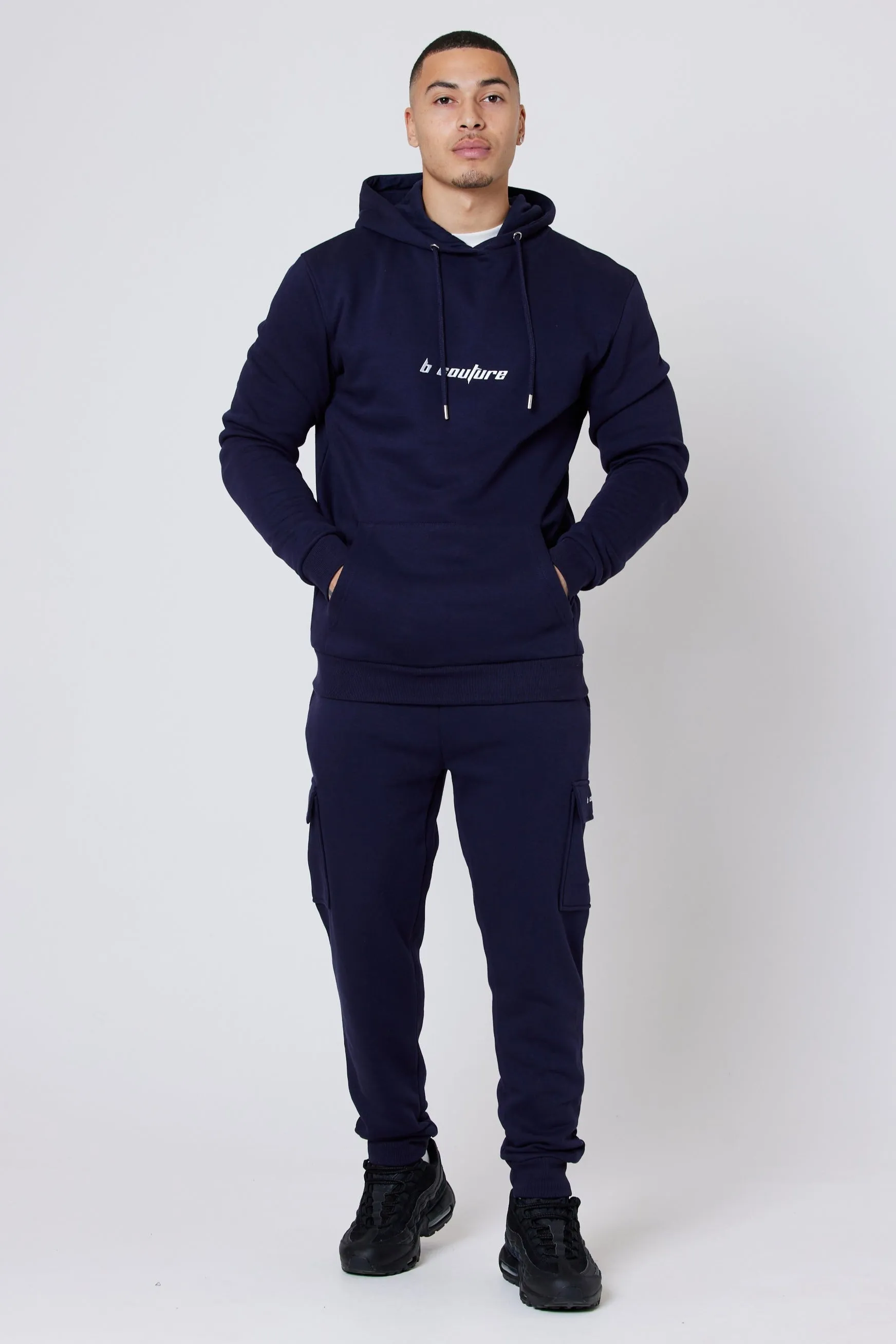 North Street 3-Pack Cargo Fleece Joggers - Black/Navy/Grey