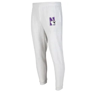 Northwestern Sweatpants Men's Grey Cuffed Joggers