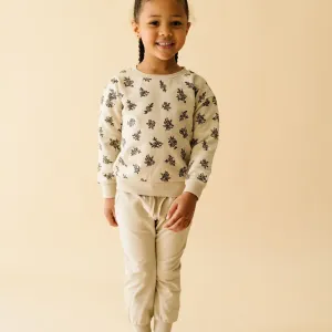 Organic Fleece Sweatshirt - Posy