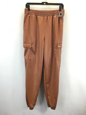 Pants Joggers By Haute Monde In Brown, Size: L