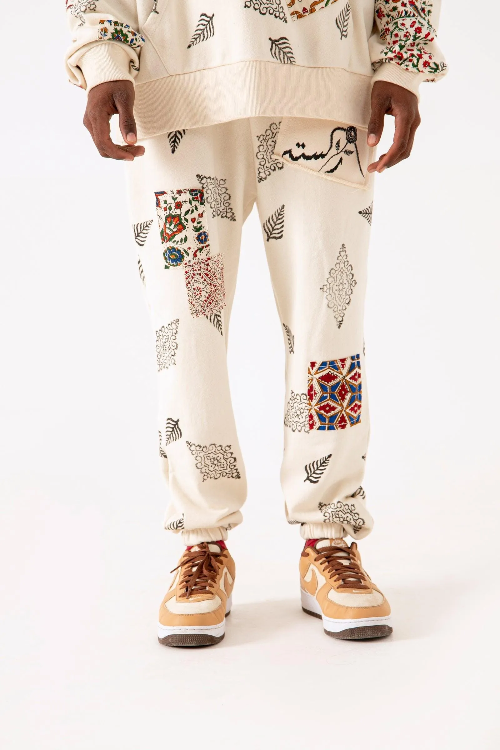 PATCHWORK SWEATPANTS