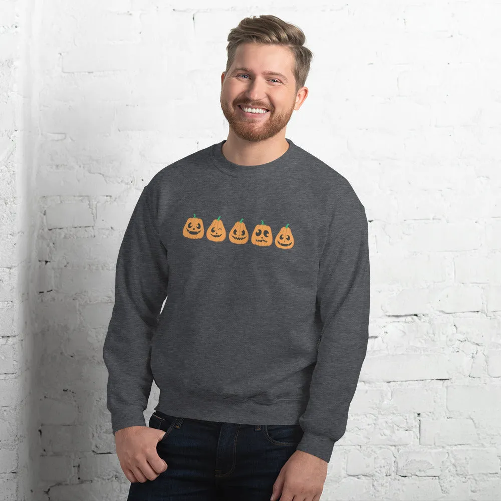 Pumpkin Jack-o-Lantern Sweatshirt