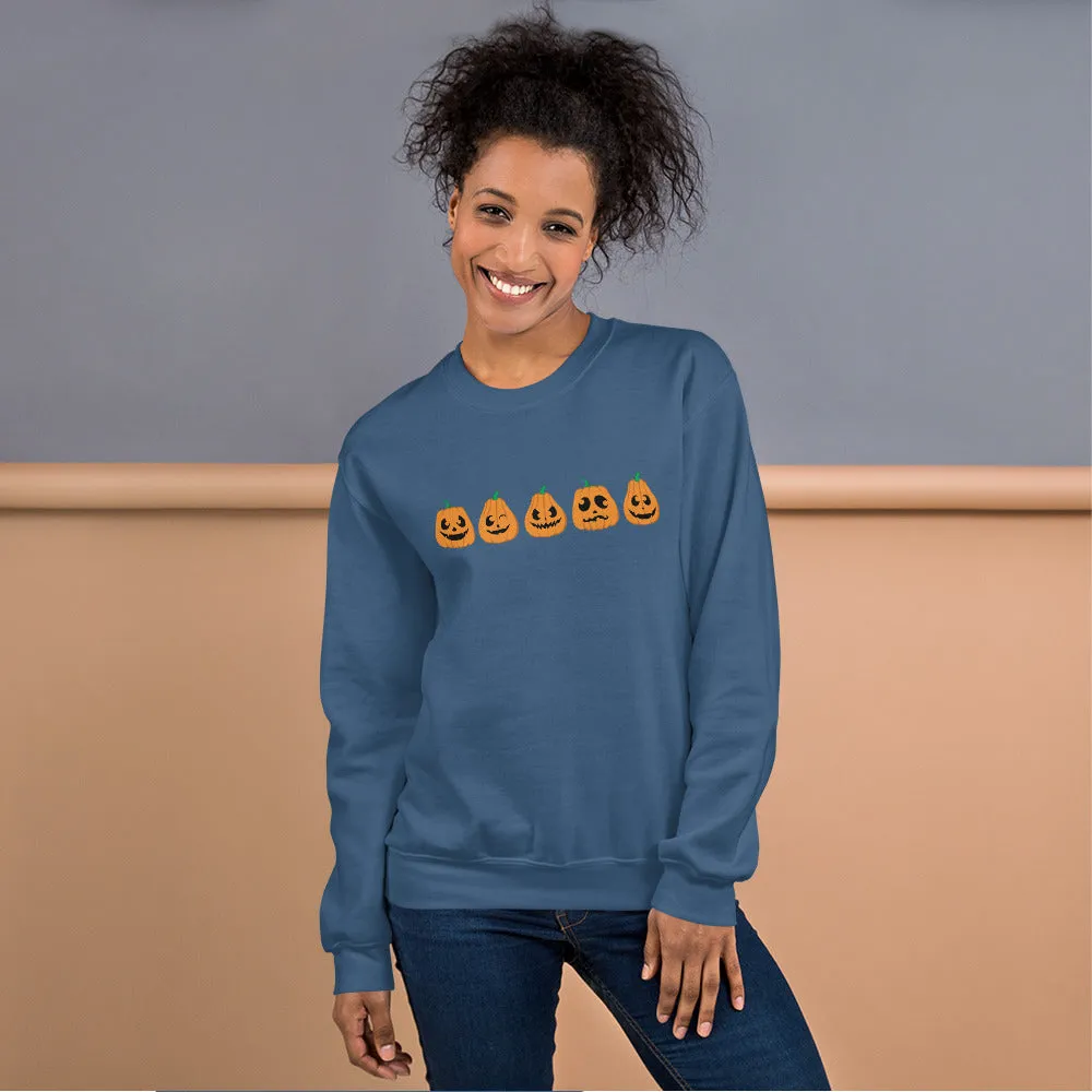 Pumpkin Jack-o-Lantern Sweatshirt