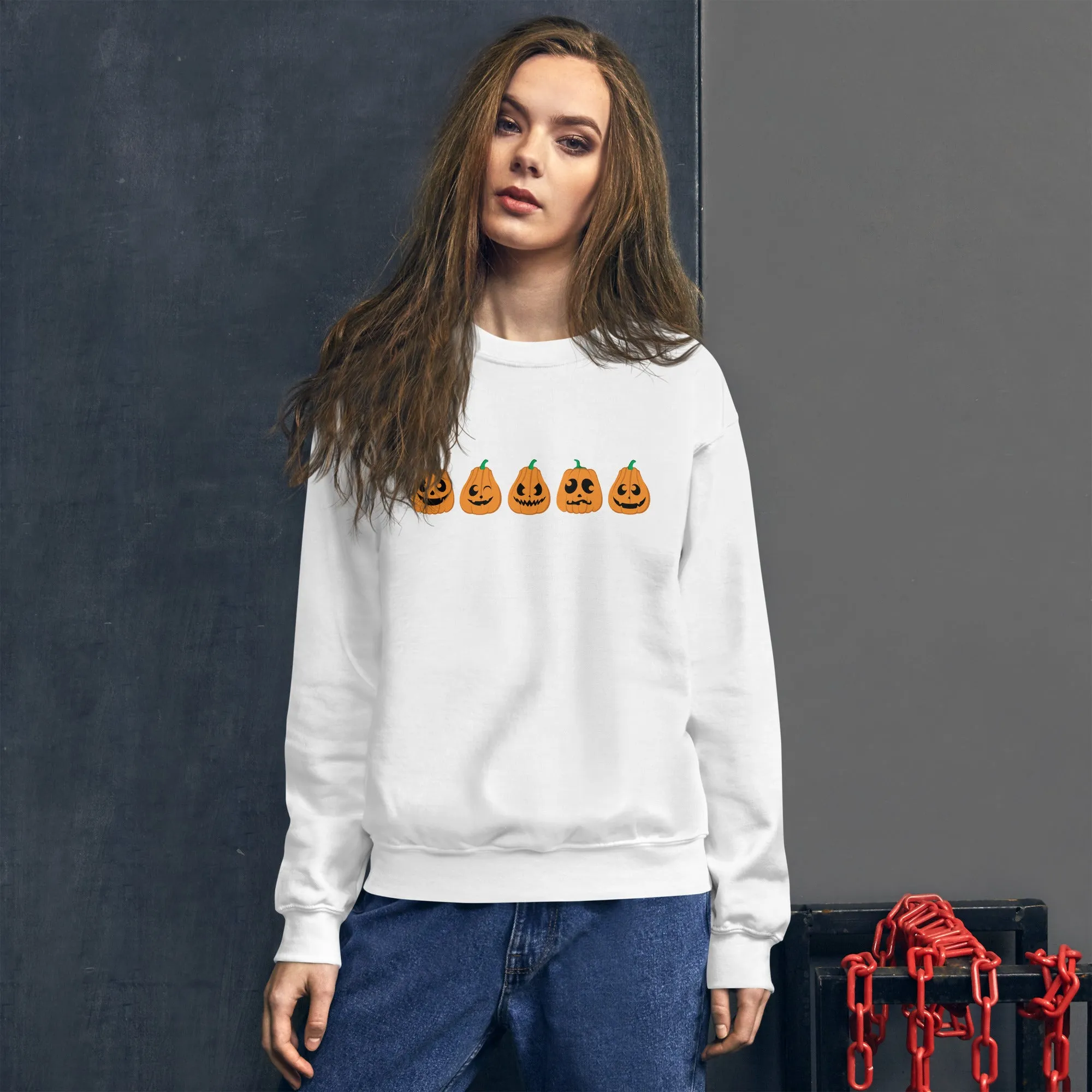 Pumpkin Jack-o-Lantern Sweatshirt