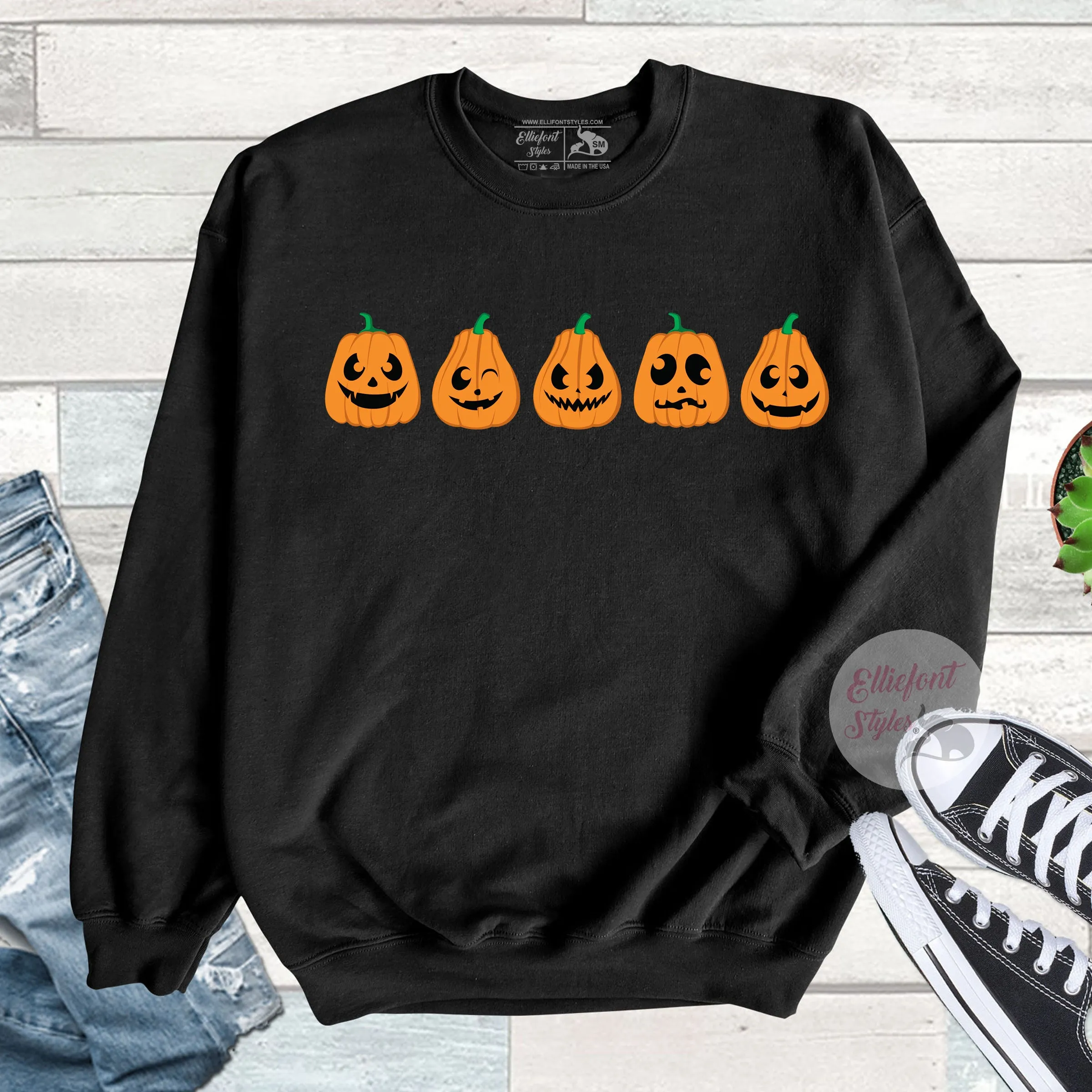 Pumpkin Jack-o-Lantern Sweatshirt