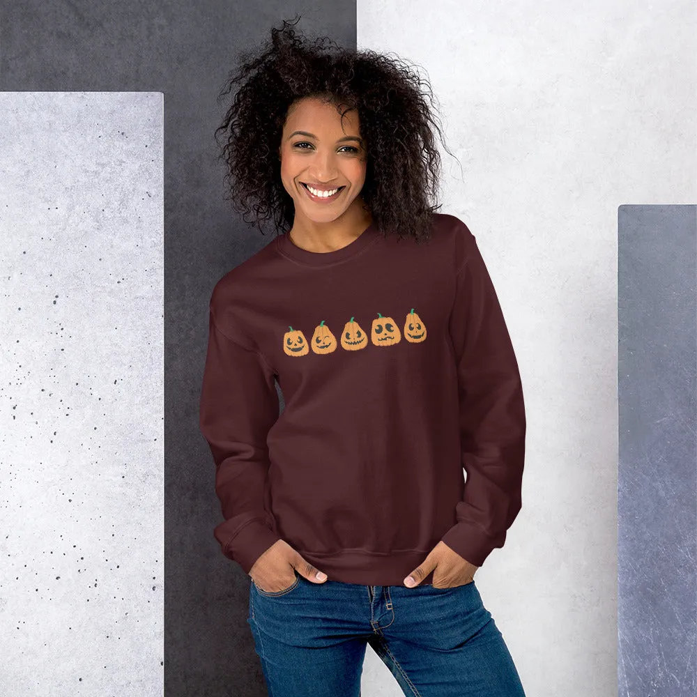 Pumpkin Jack-o-Lantern Sweatshirt