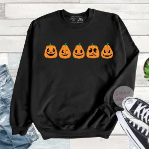 Pumpkin Jack-o-Lantern Sweatshirt