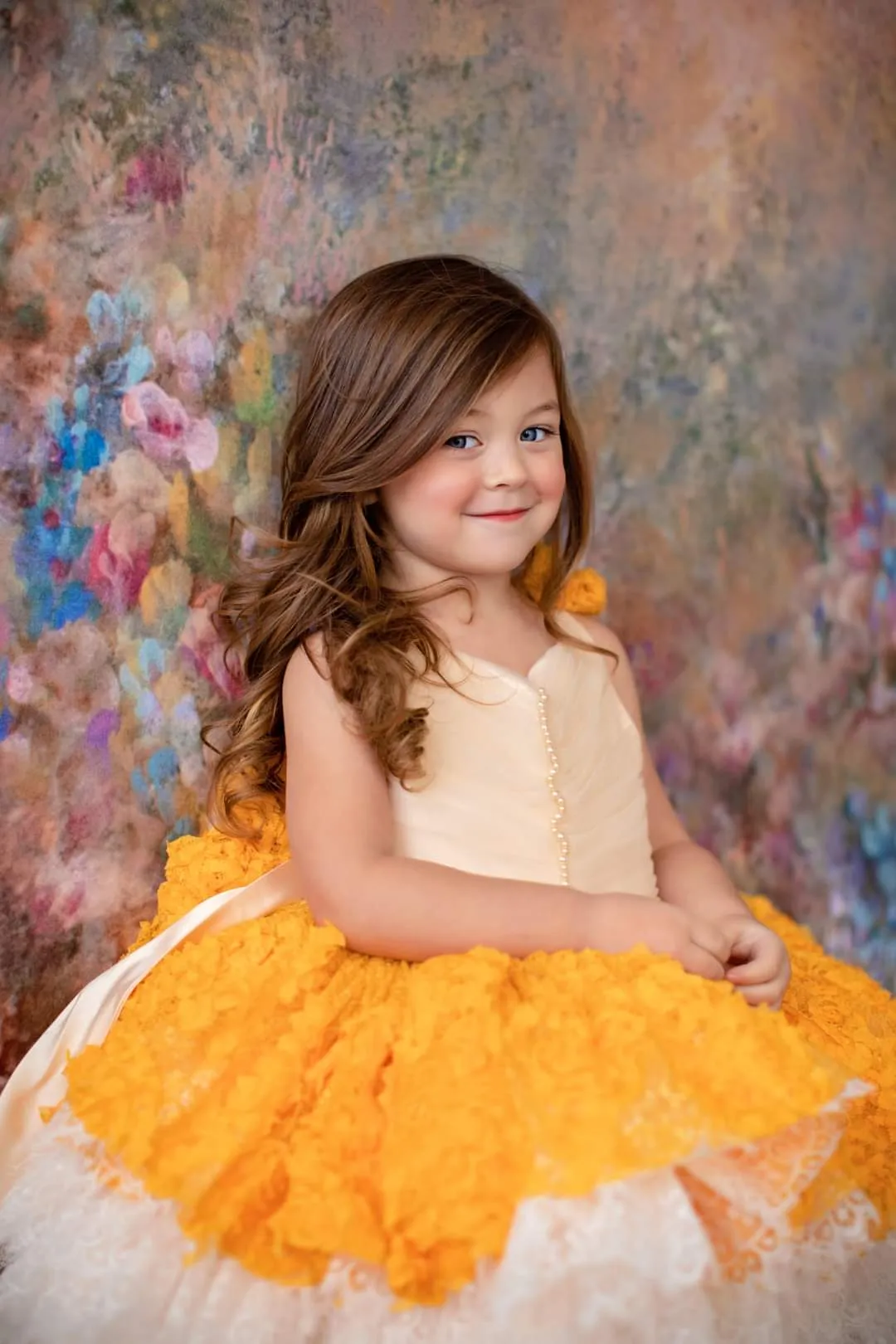 "Daffodil" -  Petal Length Dress - ( 3 Year - Petite 5 Year)