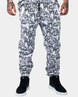 RAVELUTION OVERSIZE JOGGER UV WHITE