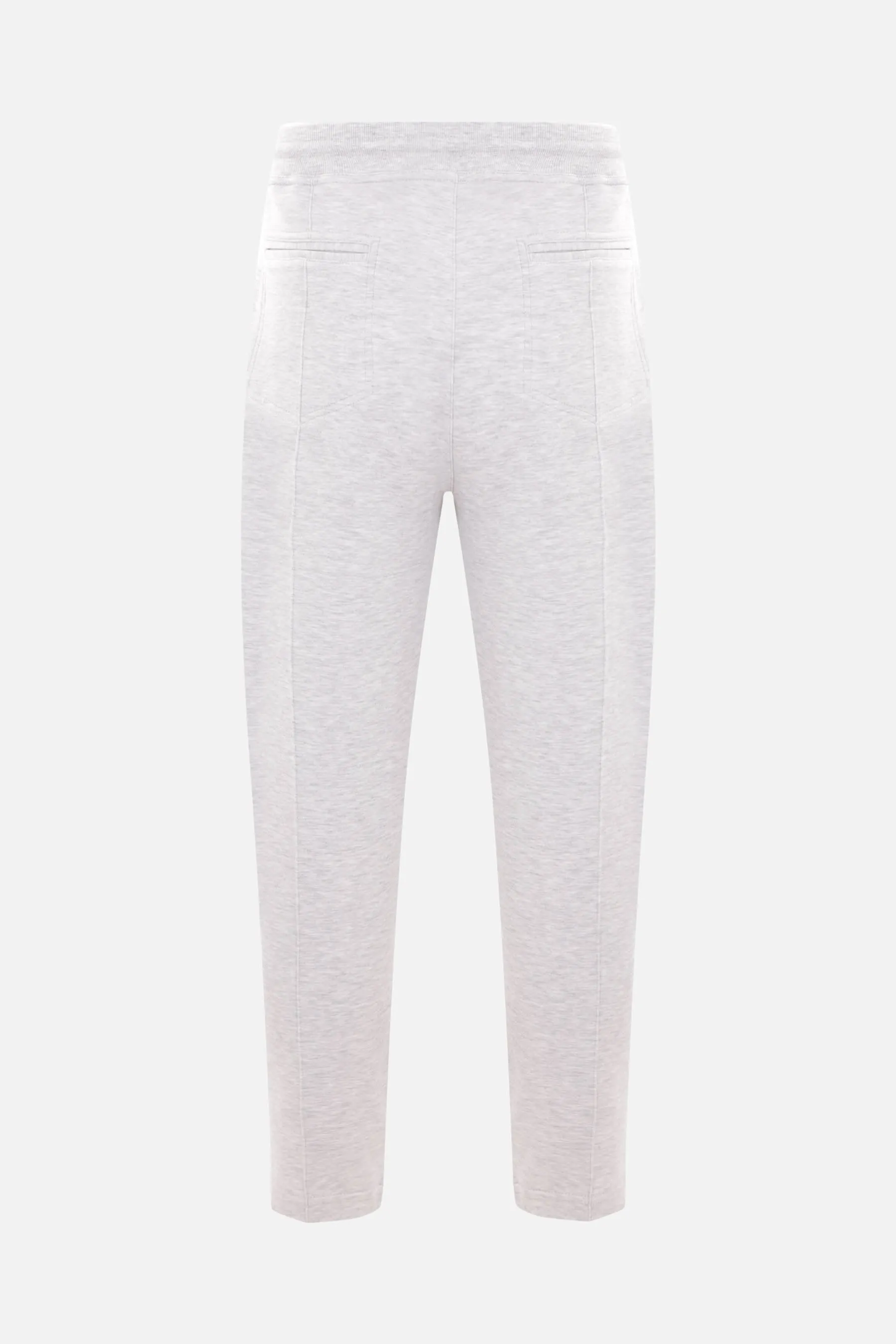 Ribbed Jersey Cotton-Blend Joggers