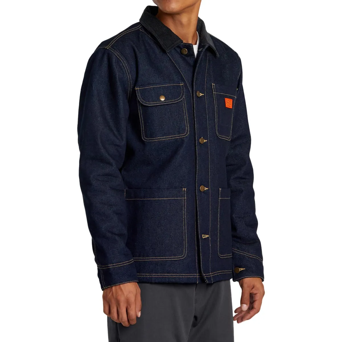 RVCA Chainmail Chore II Jacket - Blue Rinse