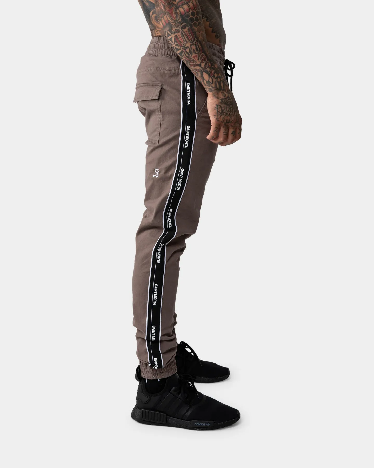 Saint Morta Coleman Jogger Dark Brown