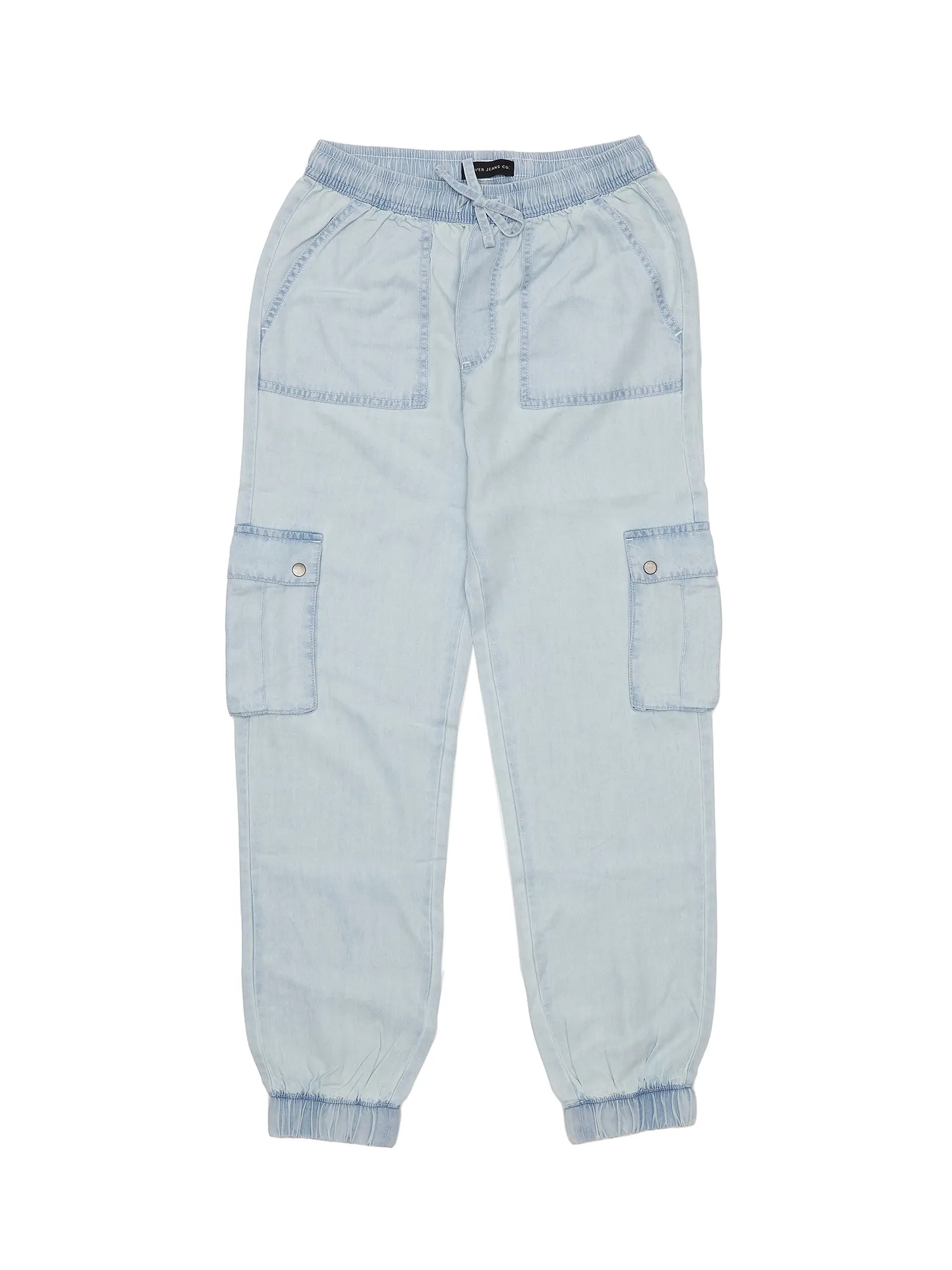 SILVER JEANS CO. - Girls High Waisted Denim Joggers