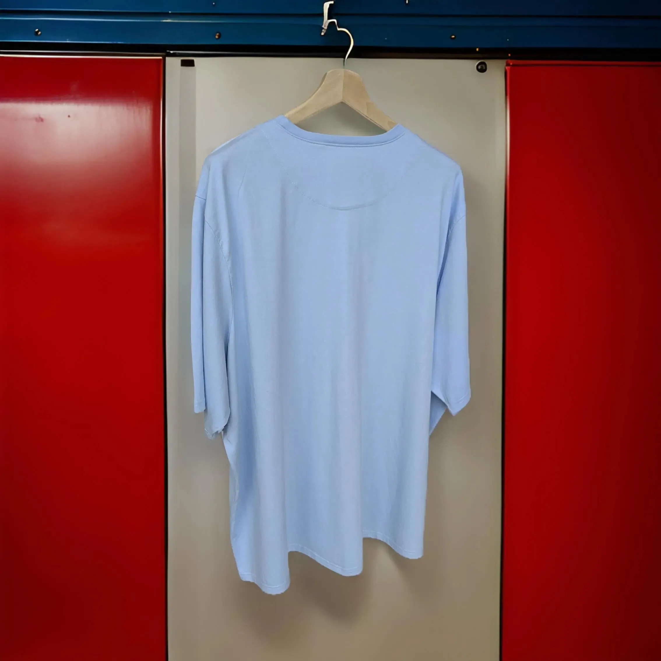 Sky Blue Cotton Sweatshirt Half Sleeve (100% Cotton)