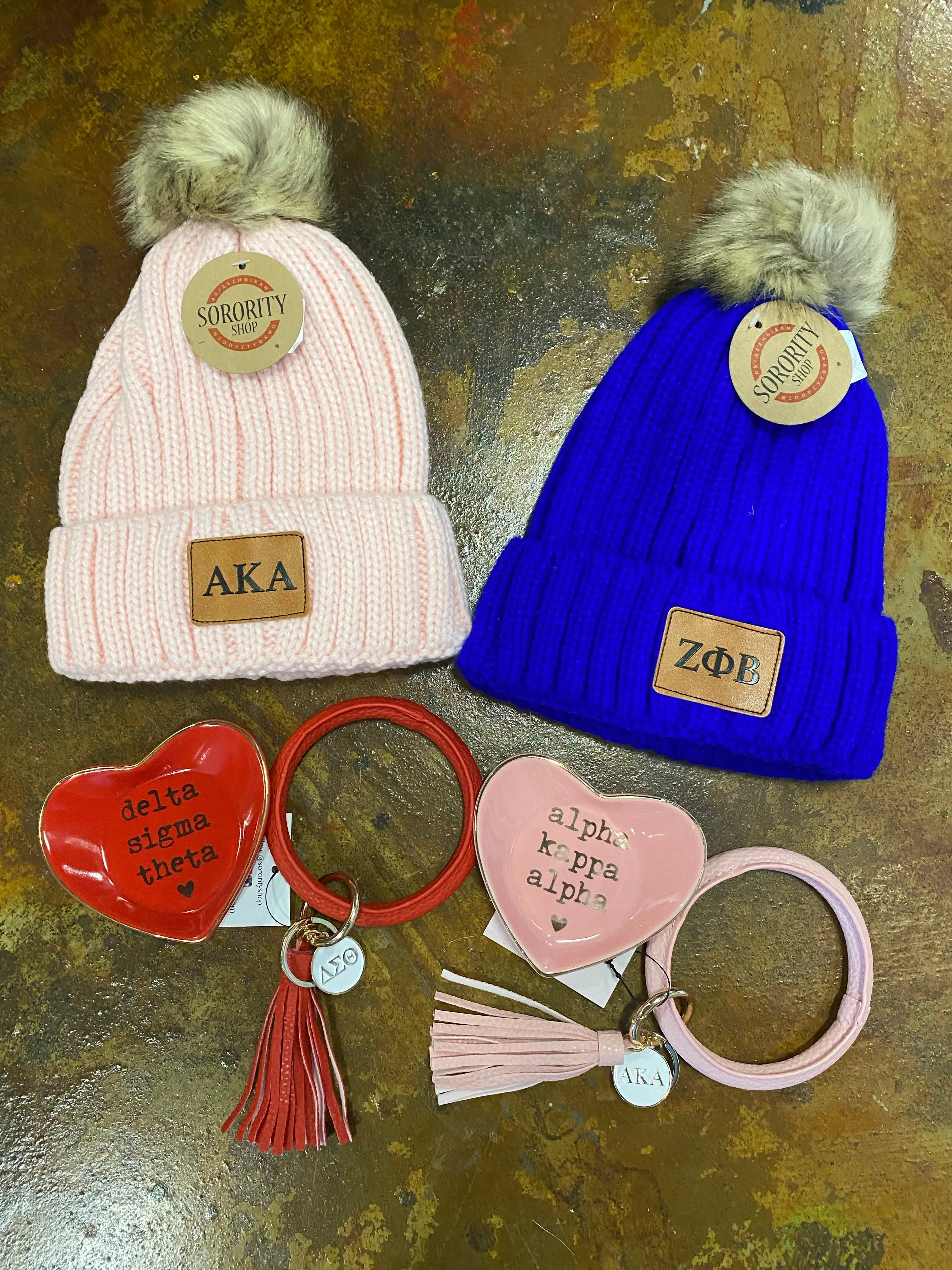 Sorority Knit Pom Beanie