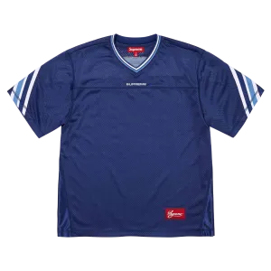 Supreme Jacquard Rib Football Jersey 'Navy'