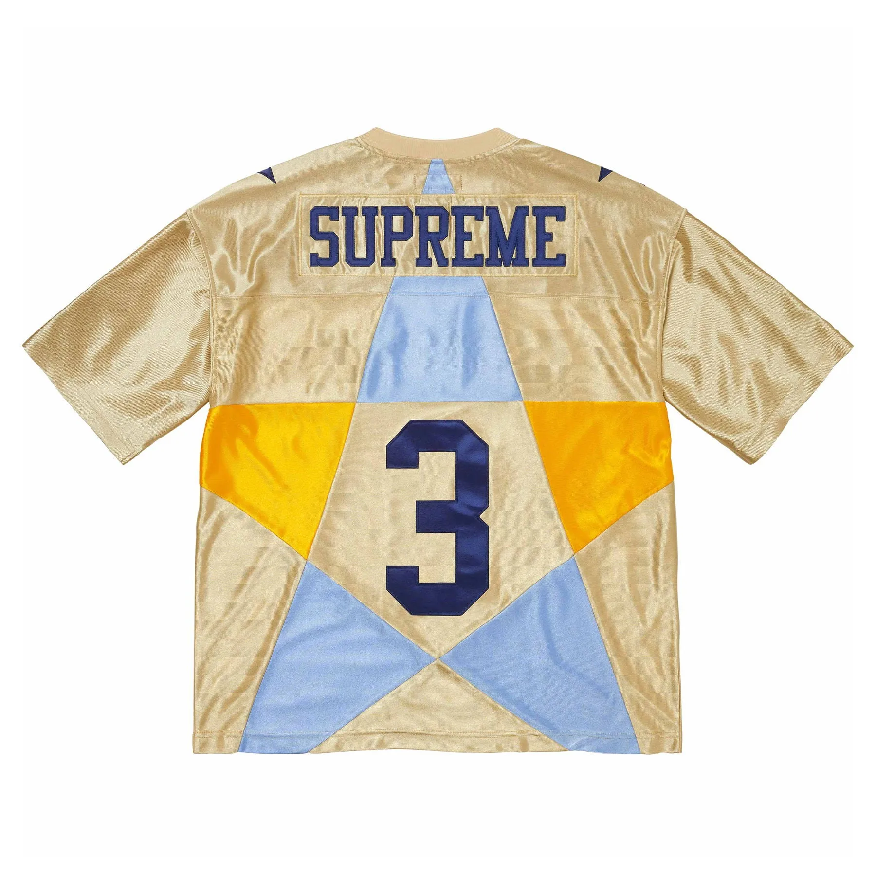 Supreme Star Football Jersey 'Gold'