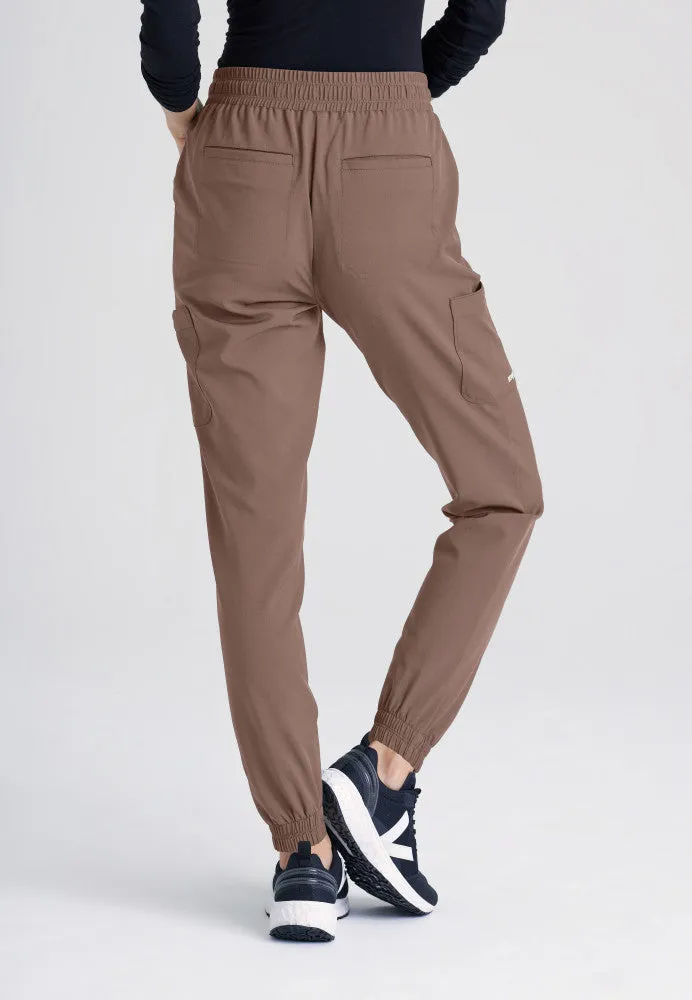 Terra 6-Pocket Mid-Rise Jogger Scrub Pant