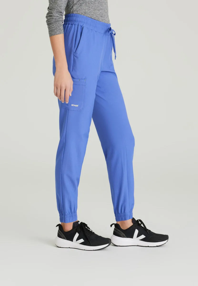 Terra 6-Pocket Mid-Rise Jogger Scrub Pant