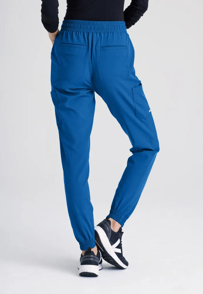 Terra 6-Pocket Mid-Rise Jogger Scrub Pant