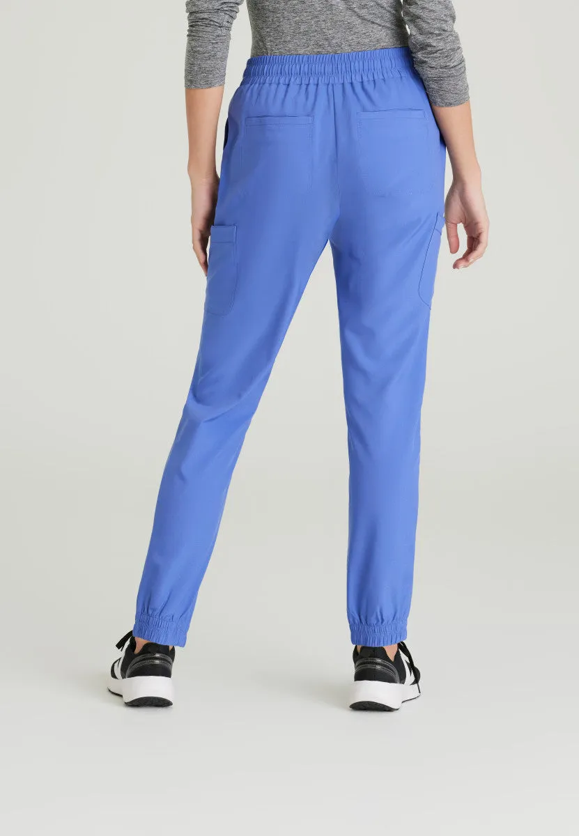 Terra 6-Pocket Mid-Rise Jogger Scrub Pant