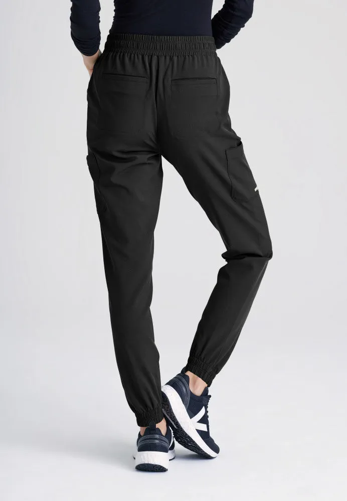 Terra 6-Pocket Mid-Rise Jogger Scrub Pant