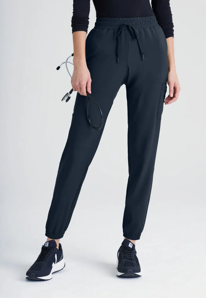 Terra 6-Pocket Mid-Rise Jogger Scrub Pant