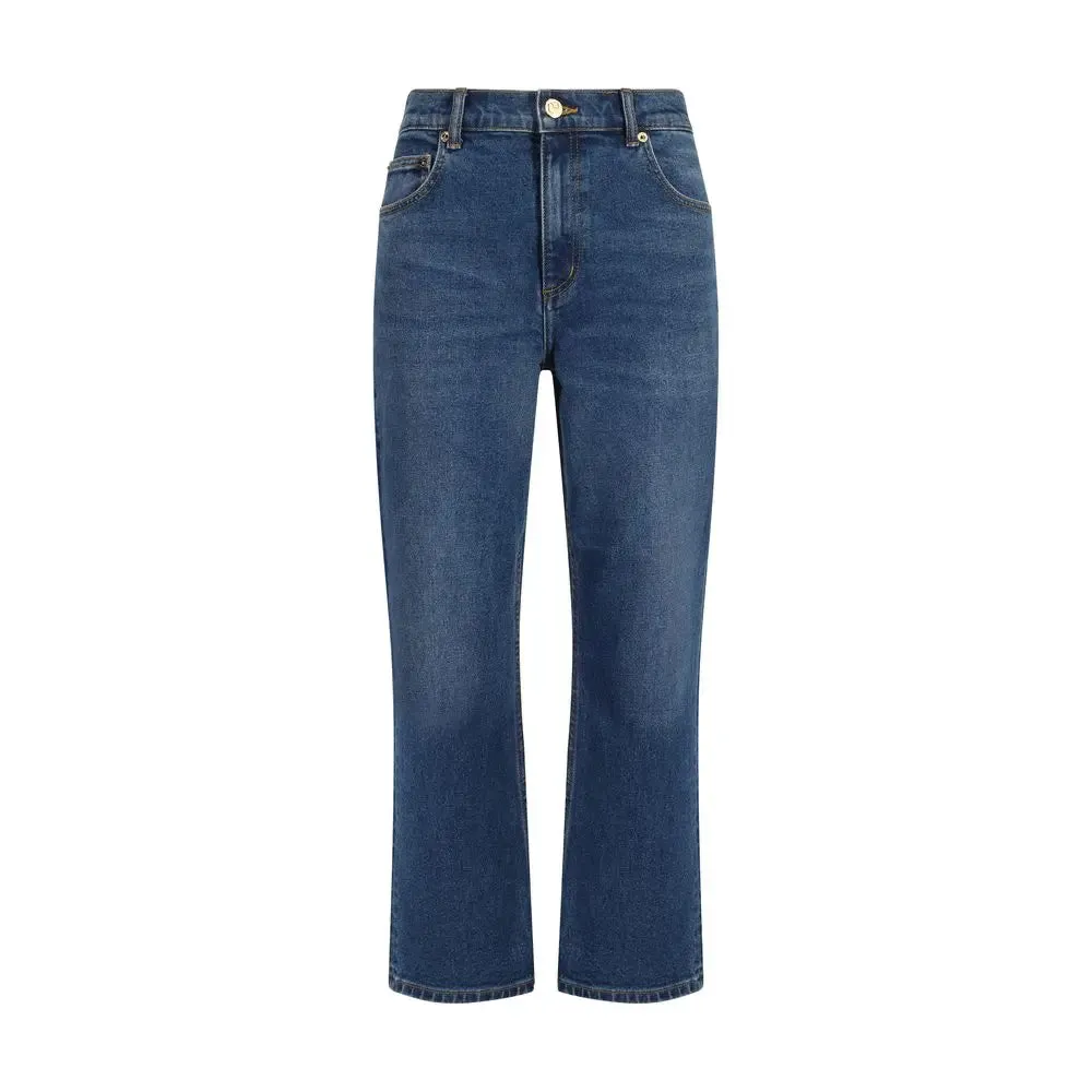 Tory Burch Cropped Flared Jeans