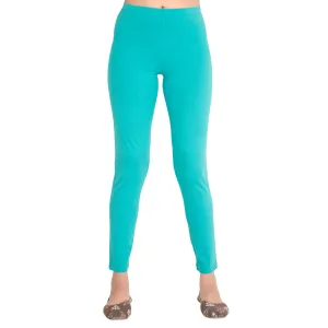 Women Aqua Ankle Length Legging