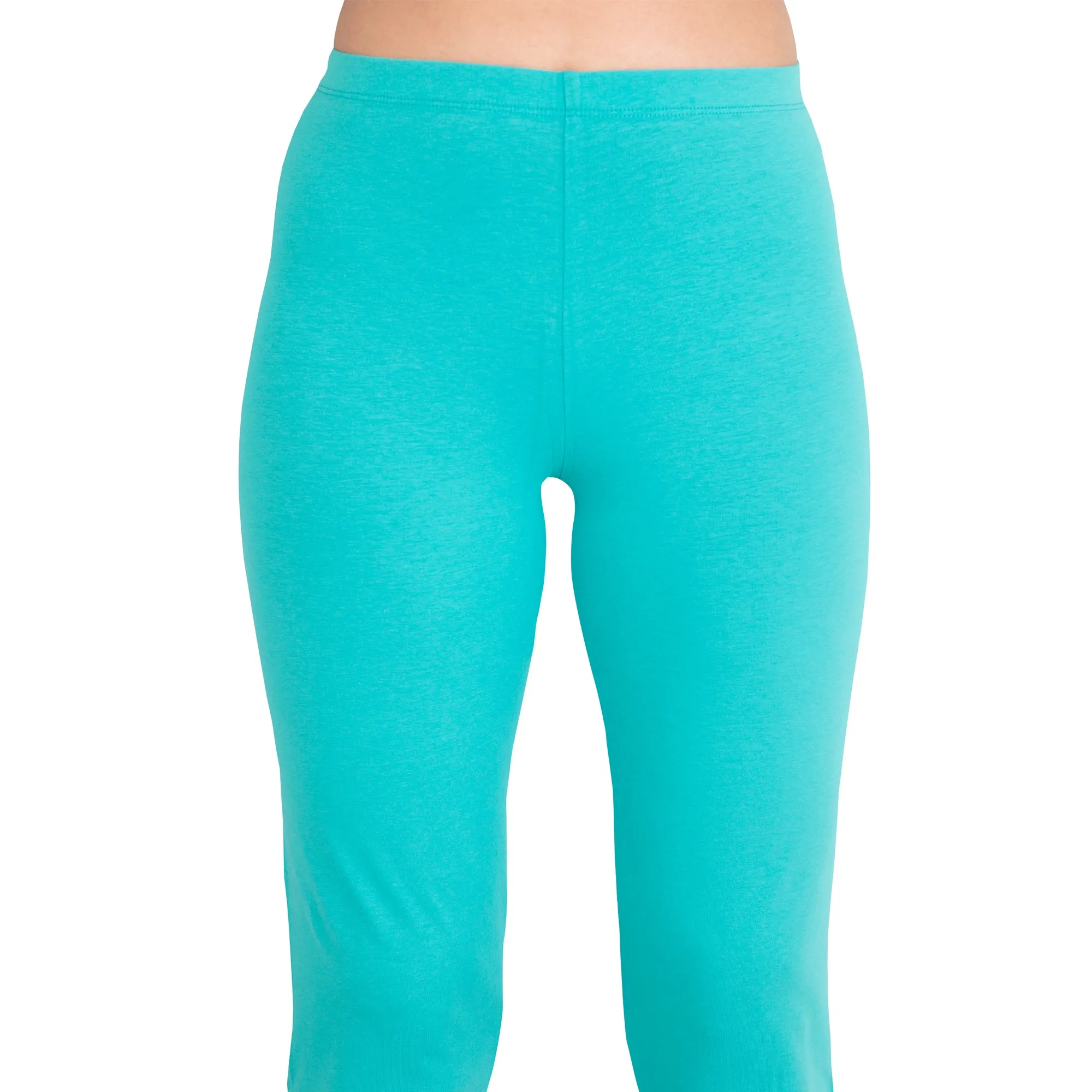 Women Aqua Ankle Length Legging