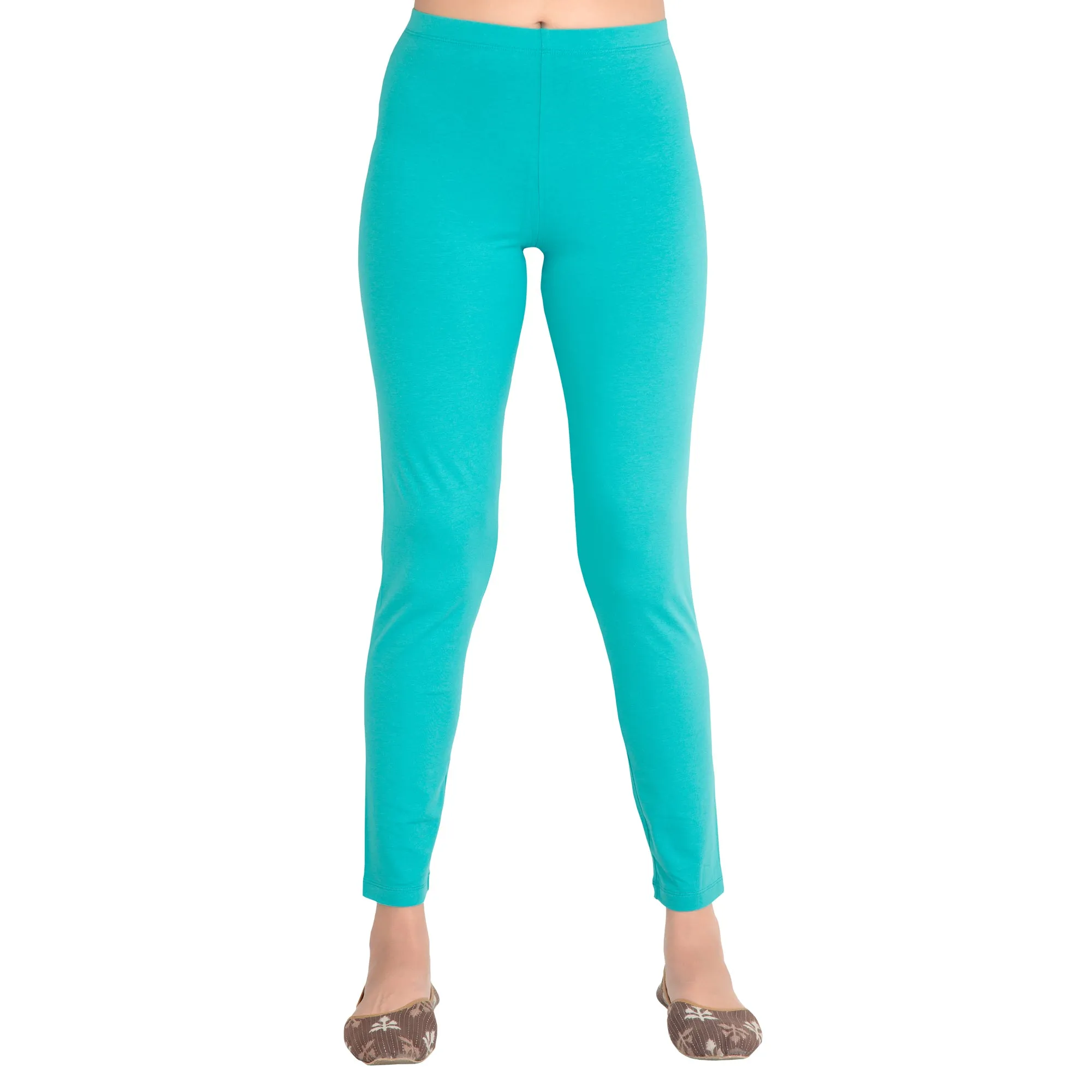 Women Aqua Ankle Length Legging