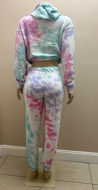 Women's Tie Dye Joggers Pants Workout Yoga Sweatpants Lounge Pants